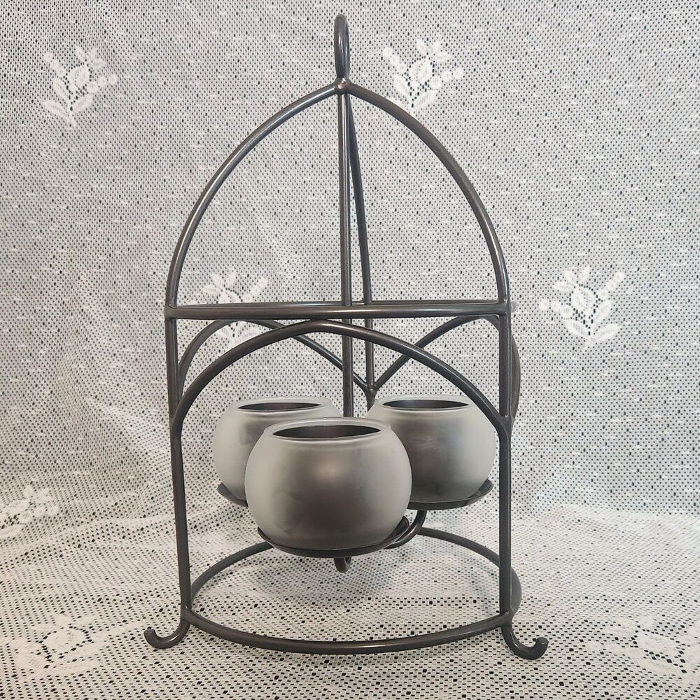 Partylite Shawdow Lights Lantern Retired NIB P8507